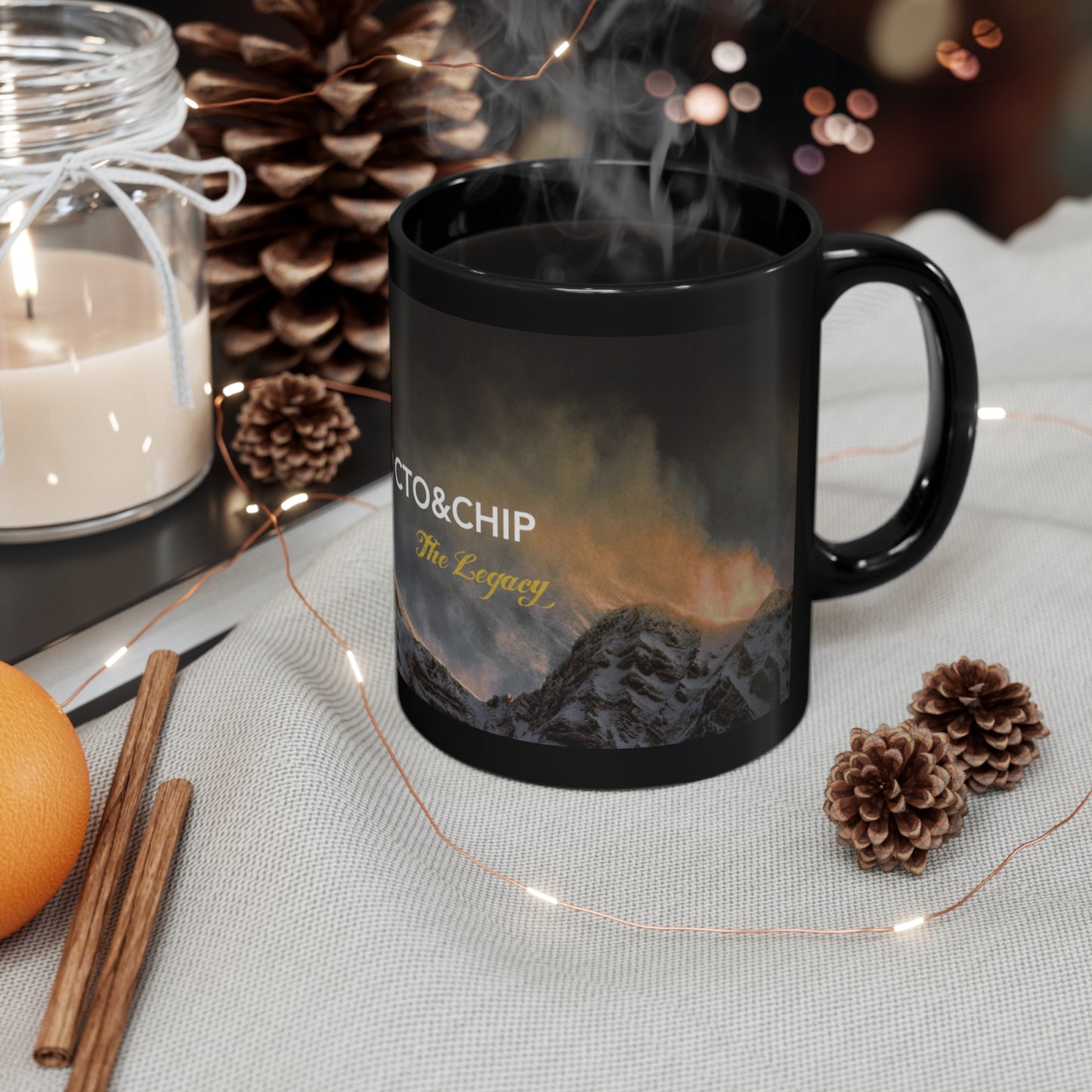 Legacy mug black 11oz